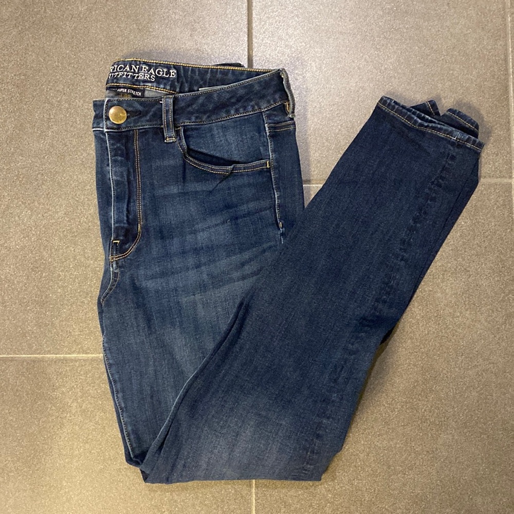 AEO hi rise Jegging super stretch.